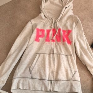 Light grey “Pink” size xs sweatshirt